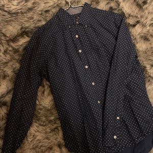 Polka dot bottom down